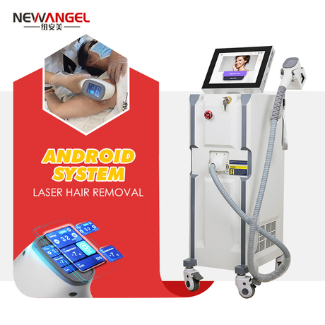 Diode Laser Hair Removal Machine 755 1064 808 Nm Beauty Salon Permanent Painless Whitening