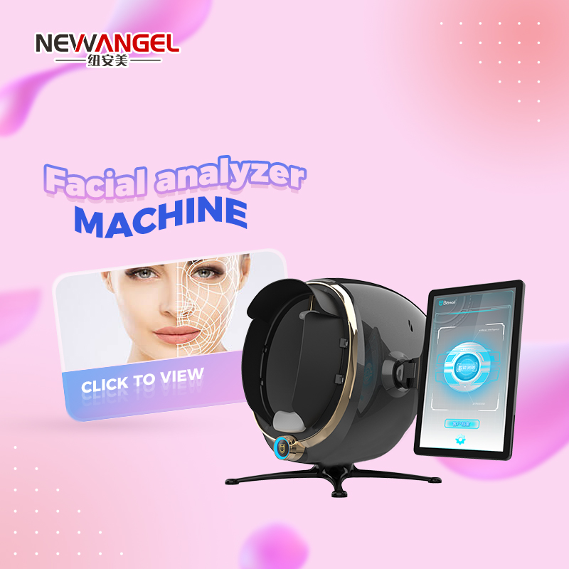 Newest Facial Skin Analyzer Machine with Pad