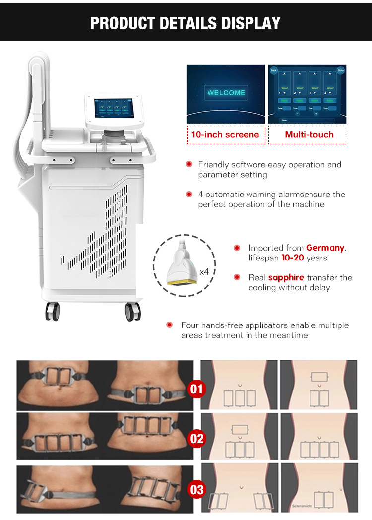 Laser diode 1060nm machine for weight loss body slimming