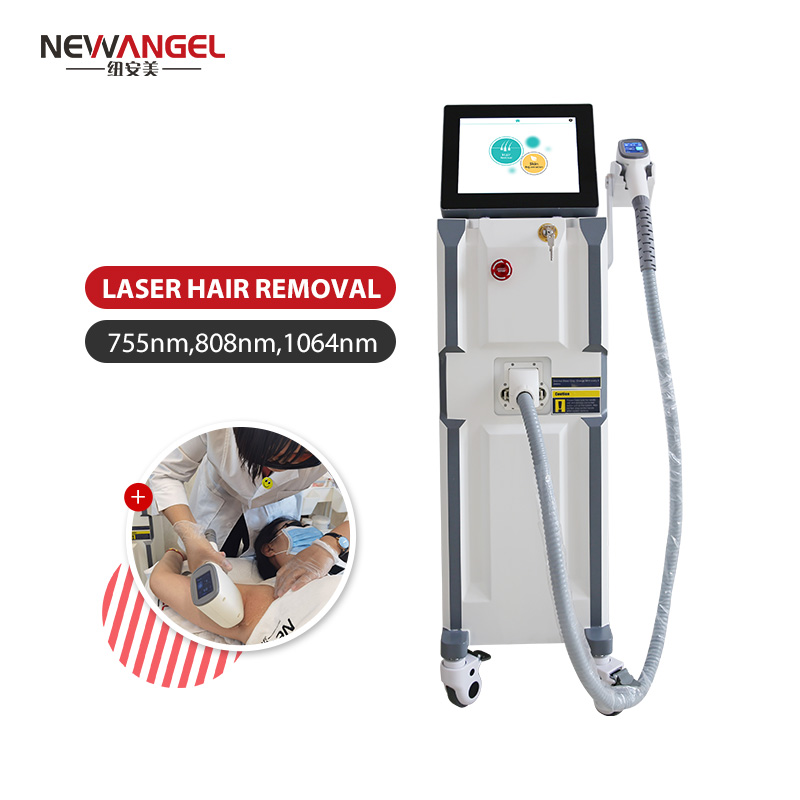 Skin station laser hair removal price 808nm machine 3 wavelength