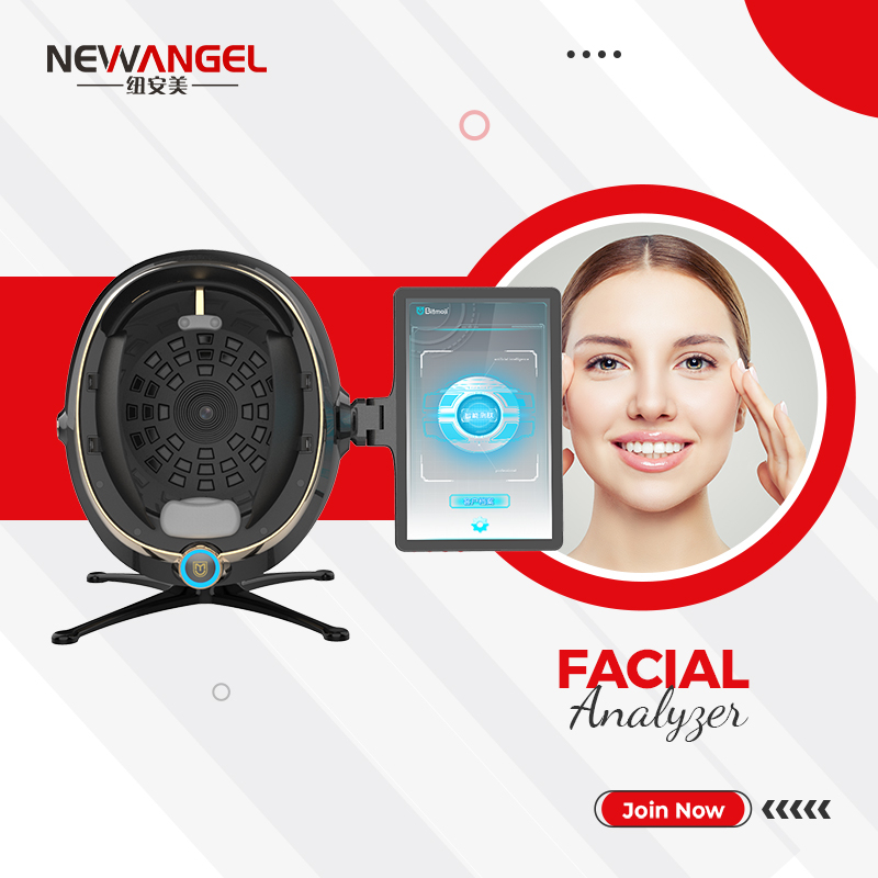 Facial Skin Analyzer Analysis 3d Digital Skin Facial Analysis