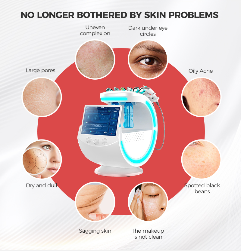 Smart Ice Blue Aquasure Hydrofacial Skincare Facial Machine from China