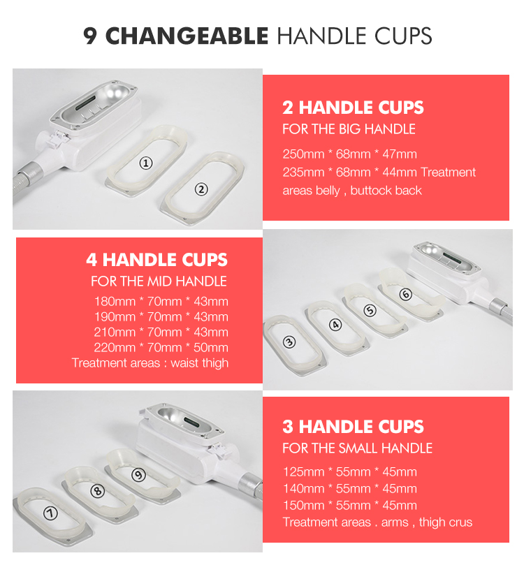 360&deg; Cryolipolisis Weight Loss Machine Fat Freezing ETG50-8S