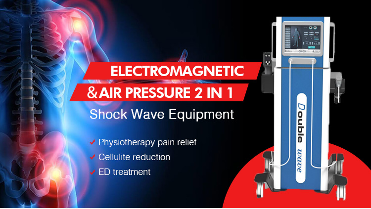 Pain Relief ED Treatment Electromagnetic Air Pressure Shock Wave Equipment