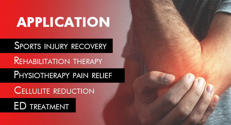 Pain Relief ED Treatment Electromagnetic Air Pressure Shock Wave Equipment
