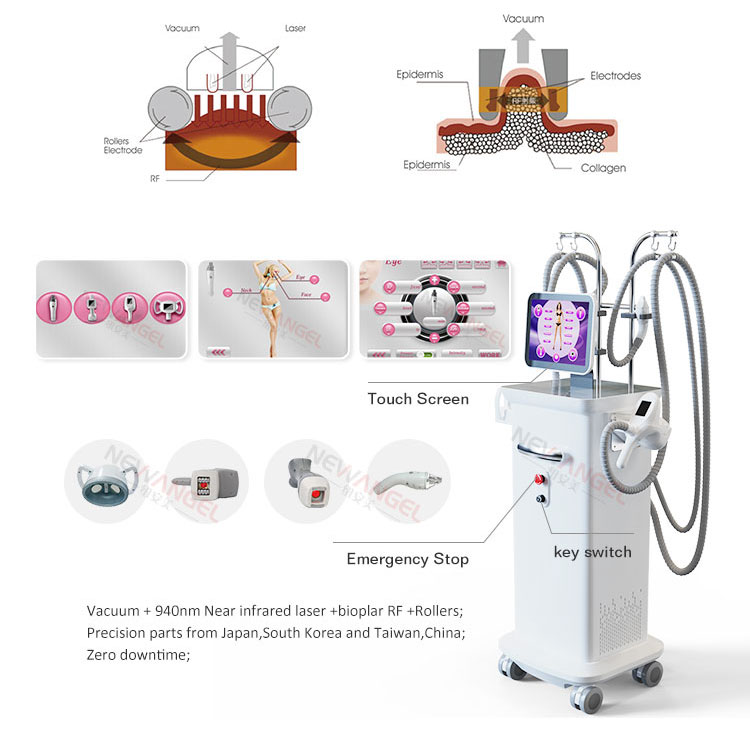 40k Ultrasonic Vela Weight Loss Body Slimming Rf Vacuum Cavitation Machine Ce Approved for Salon