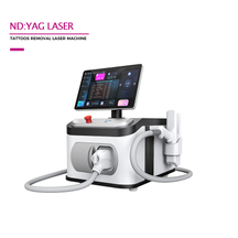 Q Switch Nd Yag Laser 808nm Diode Laser Hair Tattoo Remover Machine CE Approved Medical