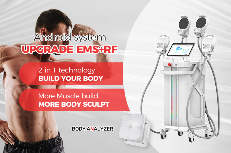 Muscle electrical stimulation body contouring unit - EMS