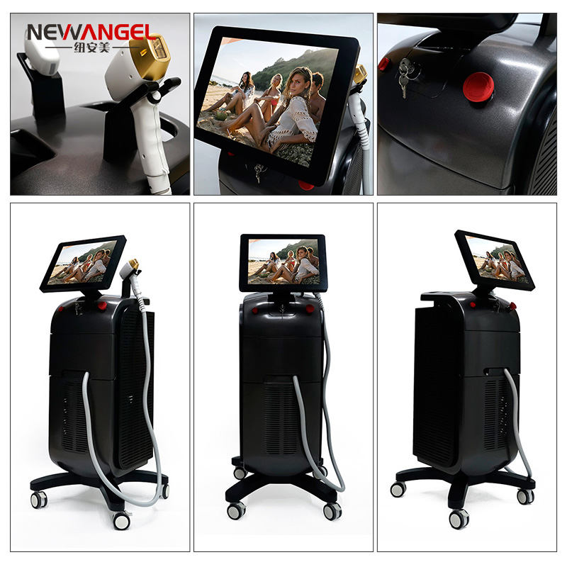 Diode 808nm Laser Hair Removal Machine Price High Efficiency Face Leg