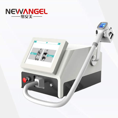 Hair removal system salon laser portable 3 wavelengths