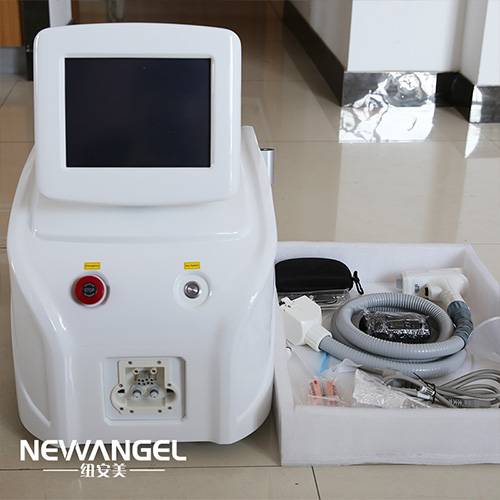 Diode laser facial and body hair removal machine for women