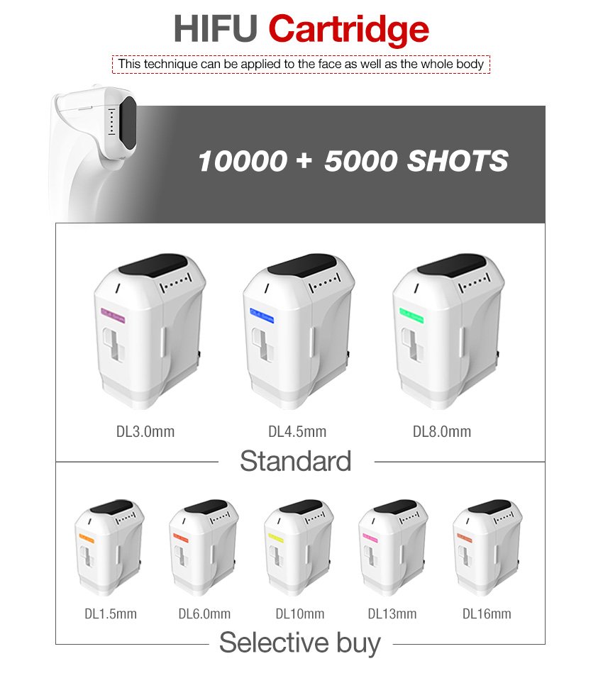 hifu machine portable 1-11 lines adjustable