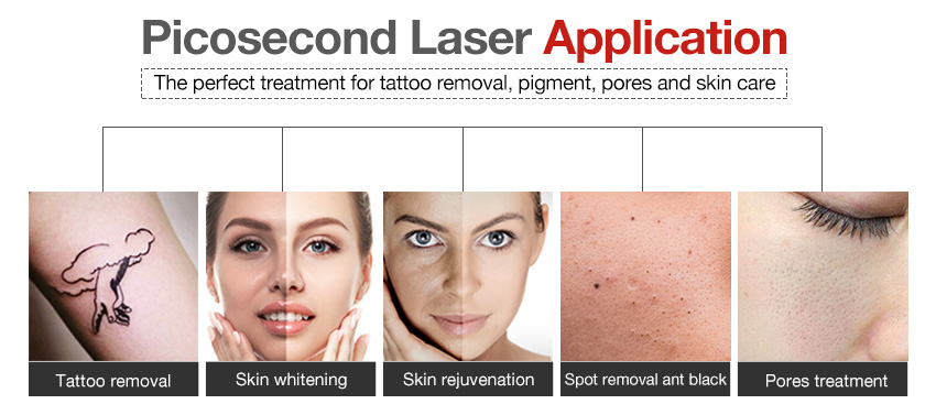 Fresh tattoo removal picosecond laser machine for freckle eyebrow 