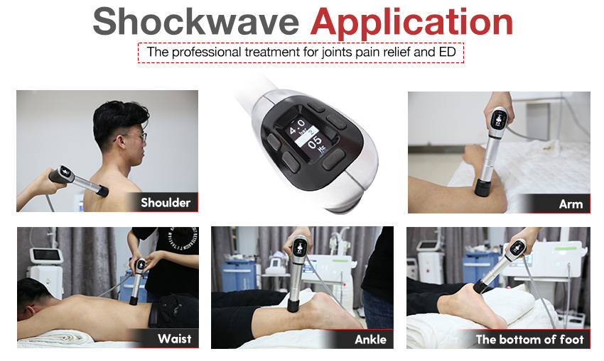 shockwave machine for whole body pain relief