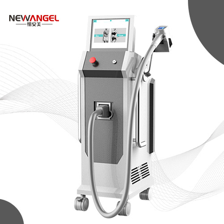 Good feedback diode laser 808nm 755nm 1064nm 3 wavelength for hair removal machine