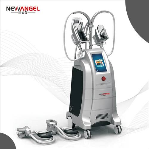 Fat freeze body sculpting machines with 4 handles