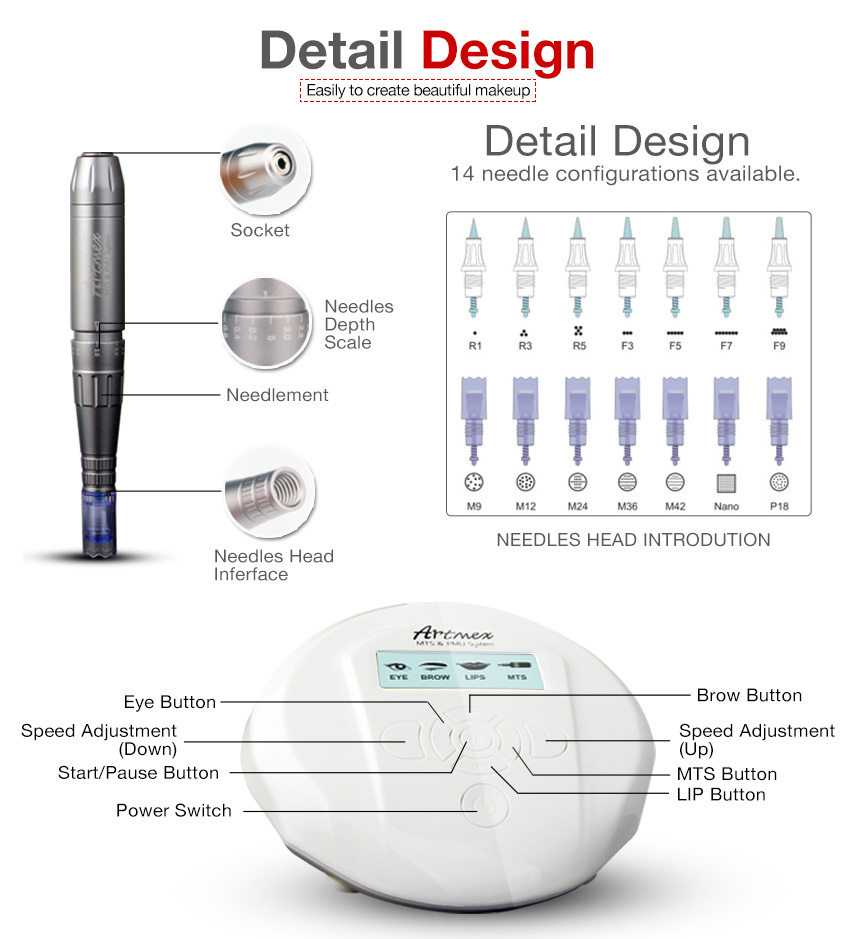 permanent makeup machine details