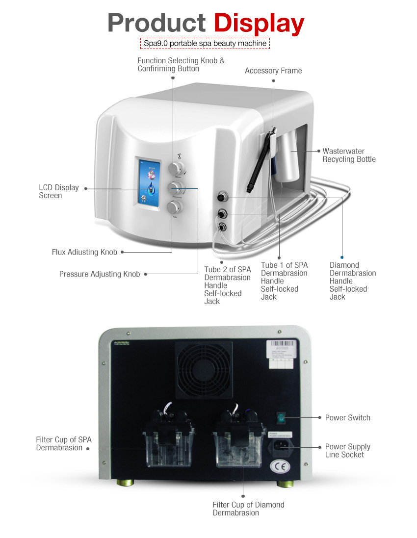 CE approved microdermabrasion machine for sale