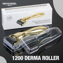 Dermaroller micro needle roller titanium needles face and body BM1200