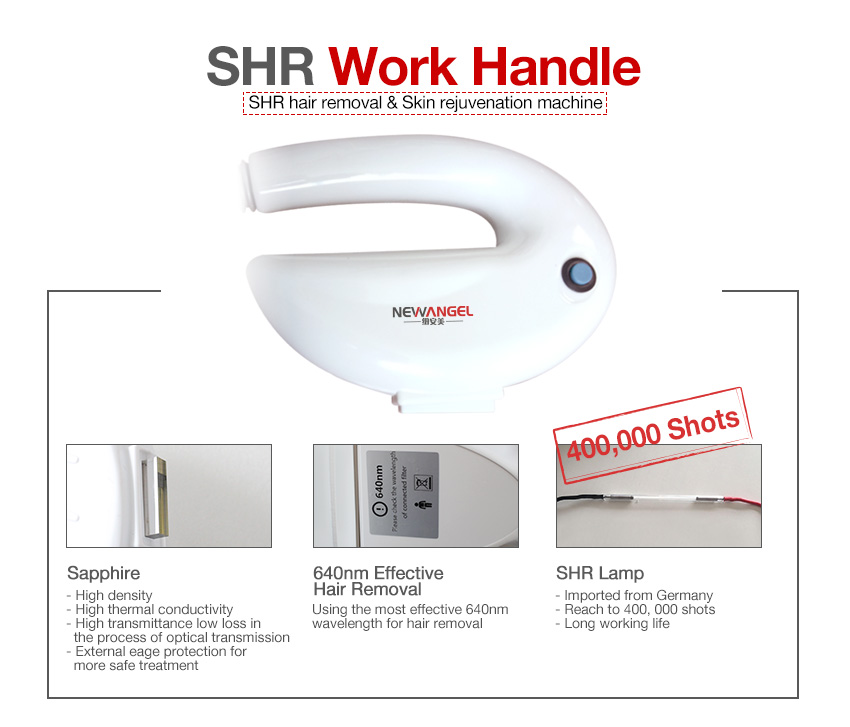 SHR hair removal machine how is it