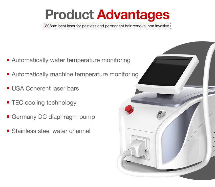 laser hair removal equipment features