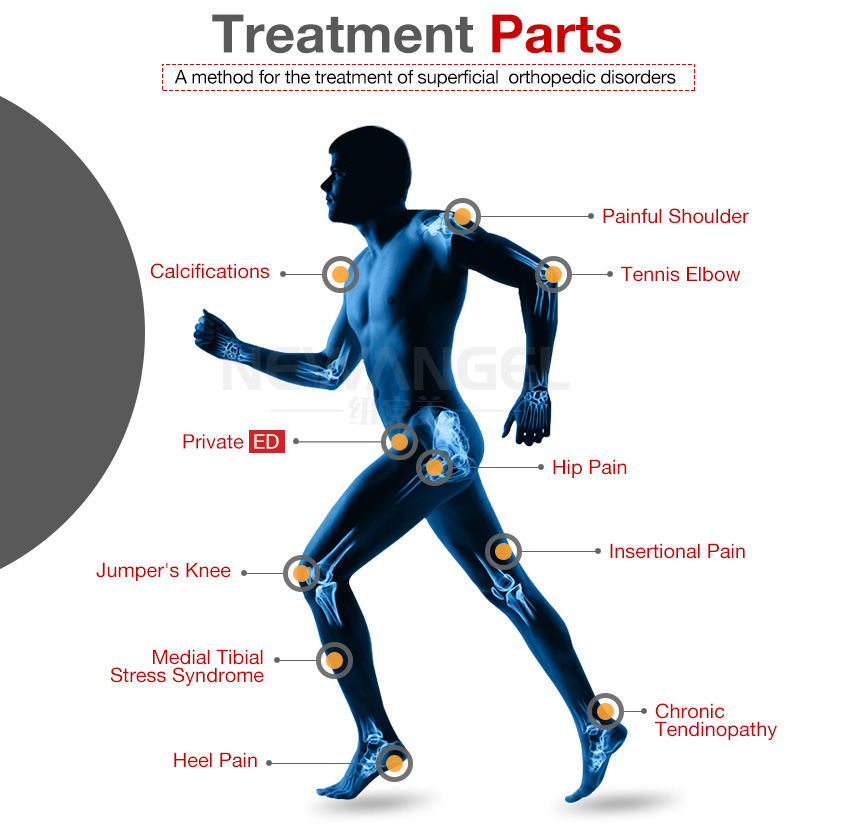 Shock wave therapy machine ed