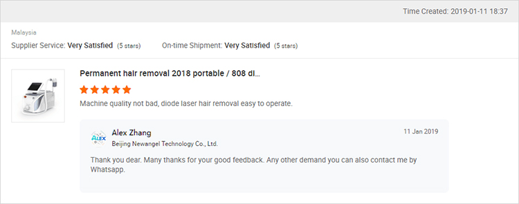 Best clinic laser hair removal machine with good feedback