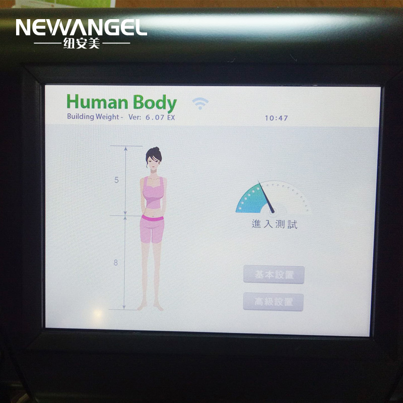 Professional Weight Health Analysis Fat Body Analyzer Machine for Salon