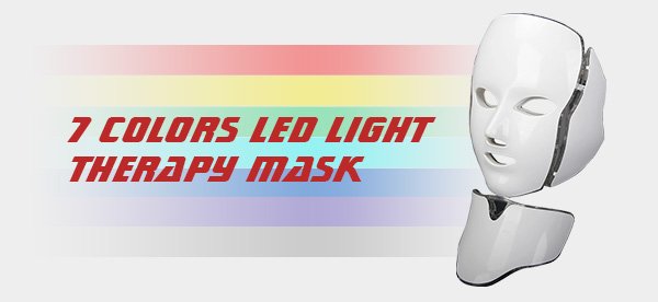 Led light therapy facial mask on the skin what are the benefits
