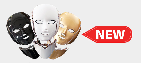New update technology of the LED mask --add bracket to protect the forehead