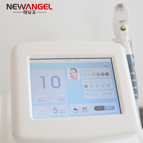 Russian laser hair removal machine for facial and body