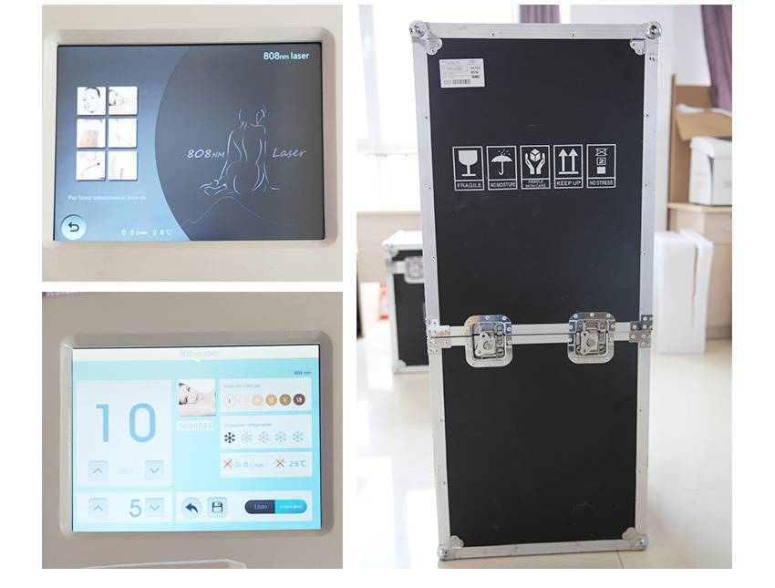 Diode hair removal machine intelligent system