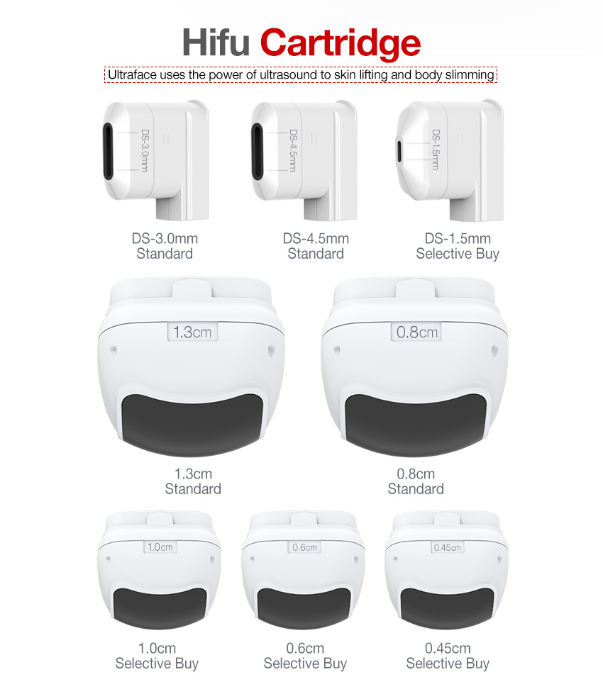 hifu non surgical face lift hifu cartridge