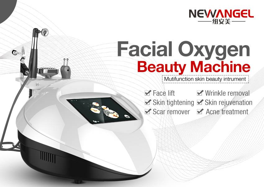 Portable oxygen facial machine with bio treatment GL3 from China