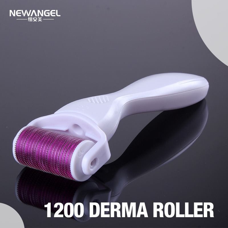 Dermaroller micro needle roller titanium needles face and body BM1200