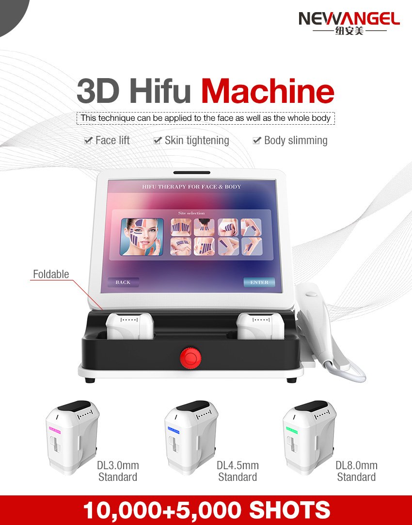 skin treatment 3d hifu device skin 3D lines lifting HIFU 11 treatment