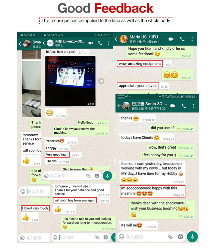 HIFU portable good feedback
