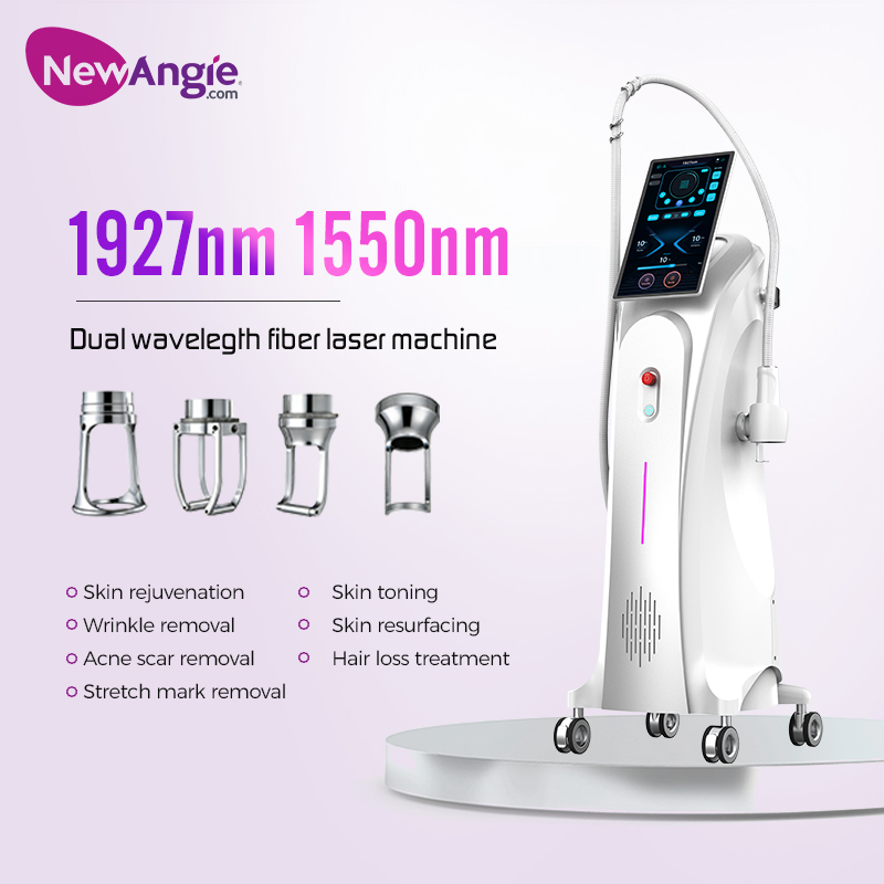 Professional 1927nm + 1550nm Non-Ablative Fractional Laser Machine